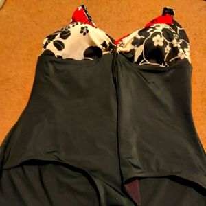 One piece bathing suit